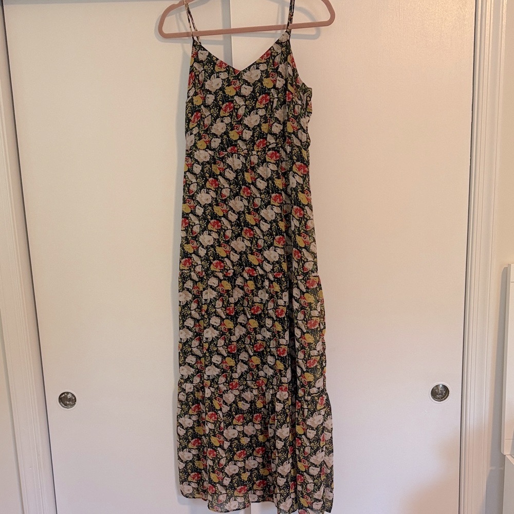J. Crew Mercantile Floral Maxi Dress